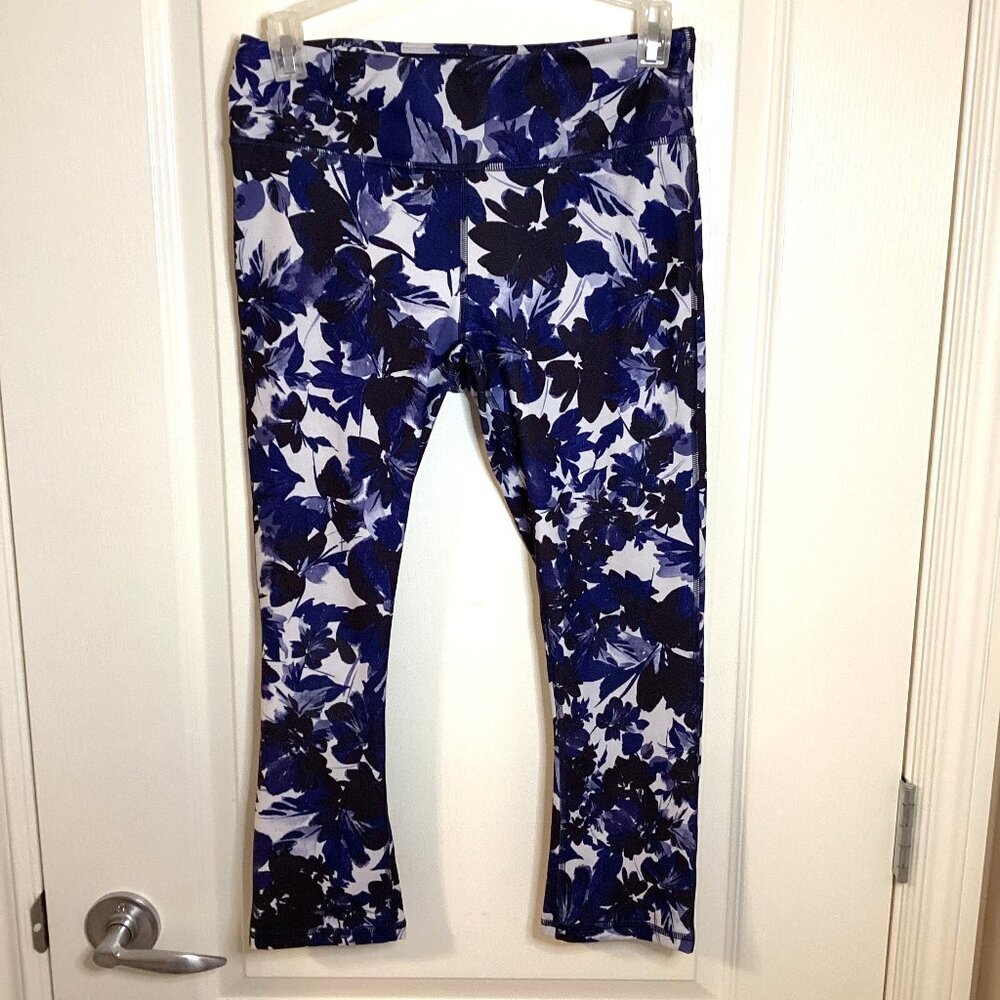 Powerhold by Fabletics Women's Cropped Leggings Activewear Gym Running Jogging